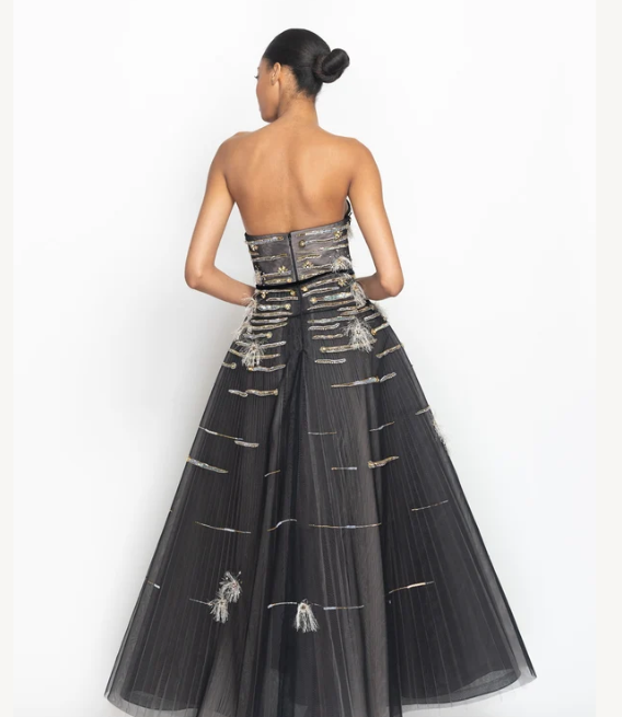 Onyx Evening Gown