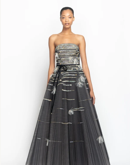 Onyx Evening Gown image 4