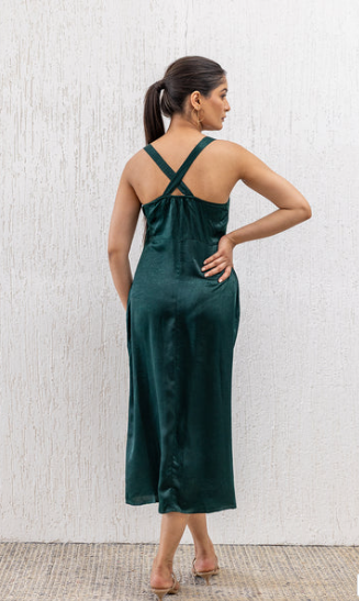Emerald Cocktail Dress